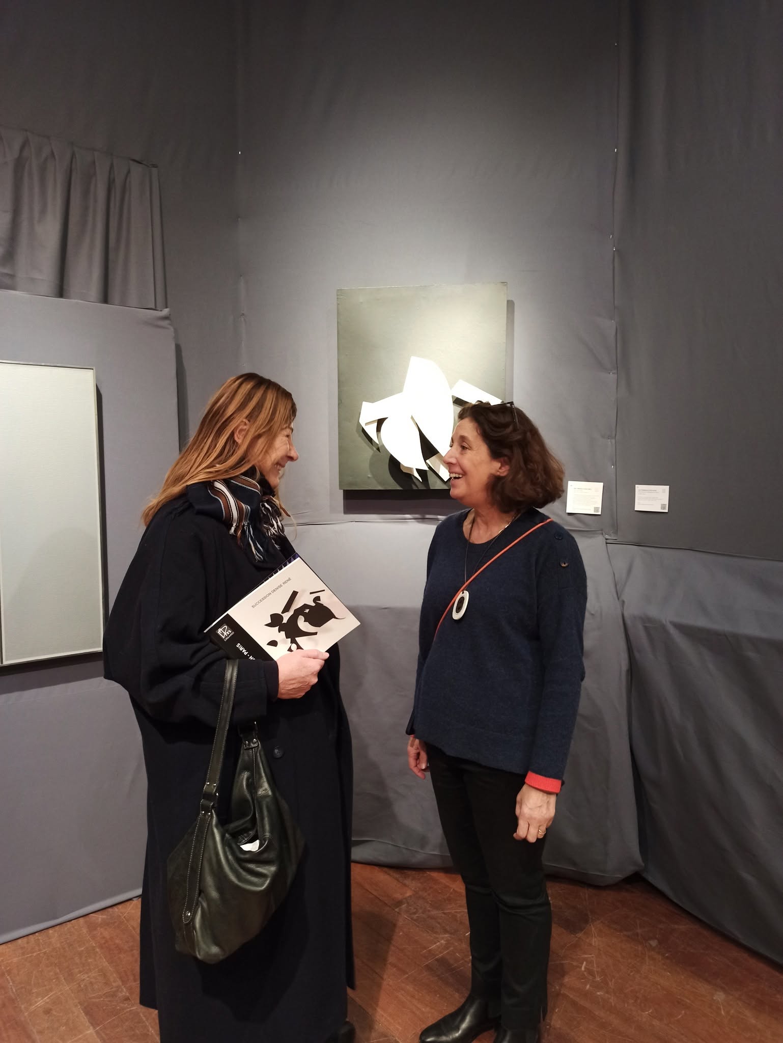 Clara Tomic Bleibtreu and Marielle Digard at Hotel Drouot Paris in 2022