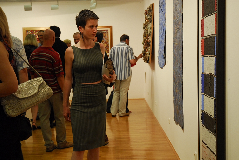 Clara Tomic Bleibtreu at Centar Kulture Dubrava, Zagreb, Croatia, 2007